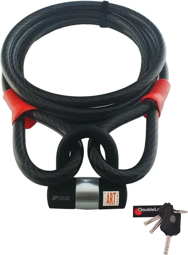 Double Lock, Beast cable lock slot voor boot - sloep - tender