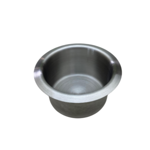 RVS Inbouw Bekerhouder - Ruim en Duurzaam Voeg gemak toe aan je voertuig of boot met onze RVS inbouw bekerhouder. Met een inbouwdiepte van 50 mm en een inbouwdiameter van 83 mm, past deze bekerhouder perfect in je interieur. De flens heeft een diameter van 105 mm voor stabiliteit. Gemaakt van hoogwaardig roestvrij staal voor duurzaamheid en stijl.