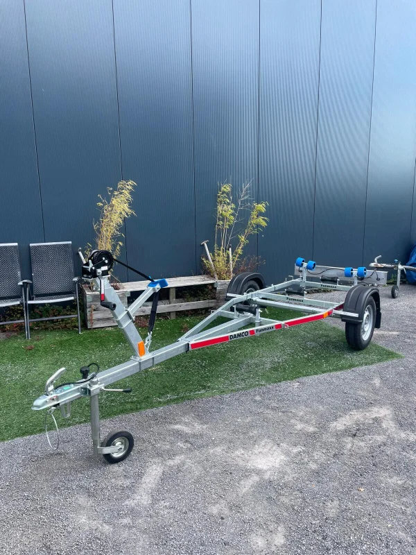 Damco D-500 niet kantelbaar boot trailer