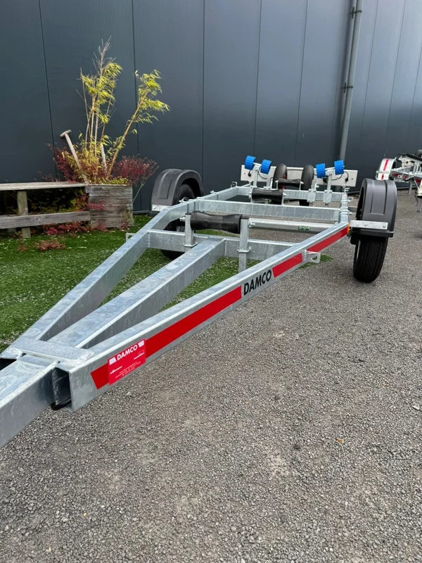 Damco D-600 Boottrailer, niet kantelbaar