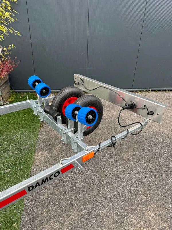 Damco D-600 Boottrailer, niet kantelbaar