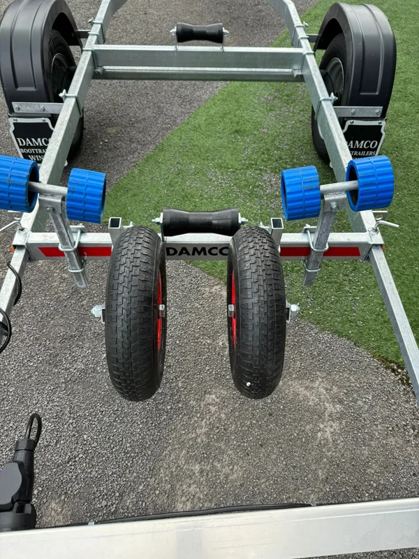Damco D-600 Boottrailer, niet kantelbaar