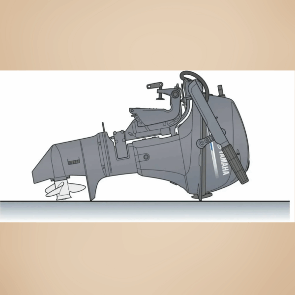 Yamaha 8 PK 4-takt buitenboordmotor