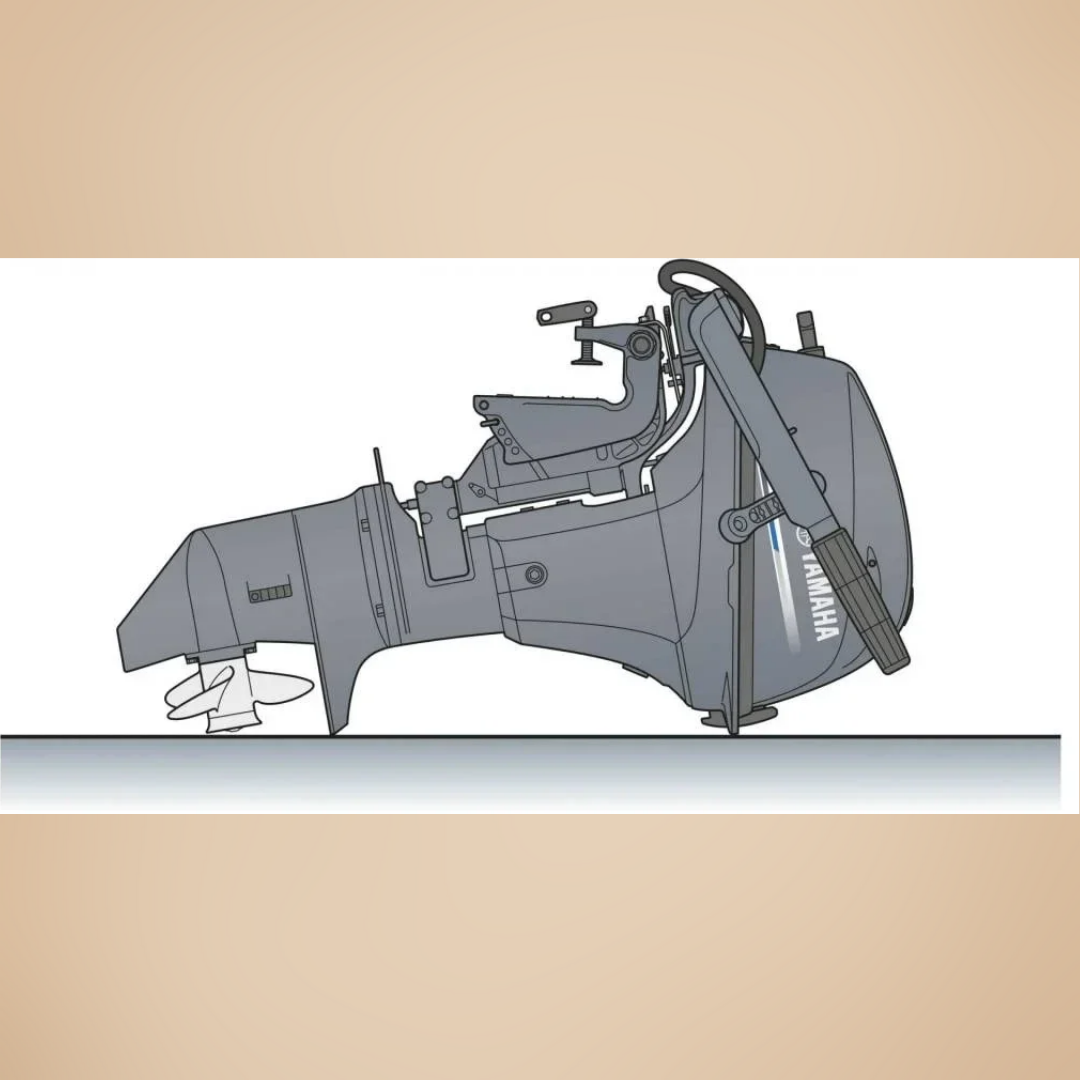 Yamaha 8 PK 4-takt buitenboordmotor