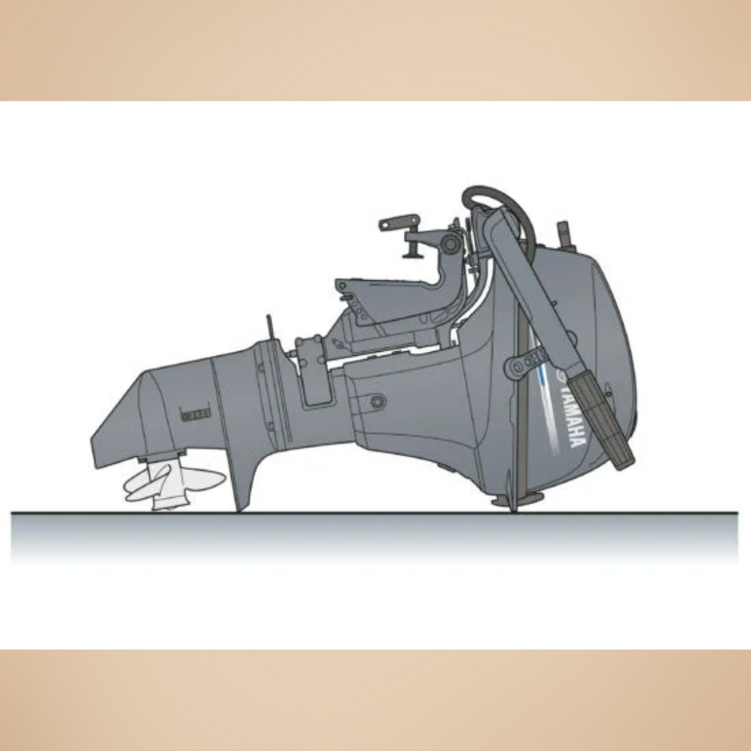 Yamaha FT8G - 8pk high thrust buitenboordmotor