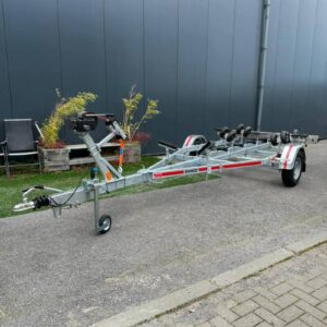Damco DK-1801 Breed Boottrailer kantelbare trailer