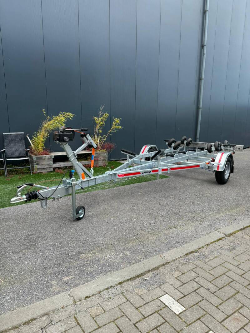 Damco DK-1801 Breed Boottrailer kantelbare trailer