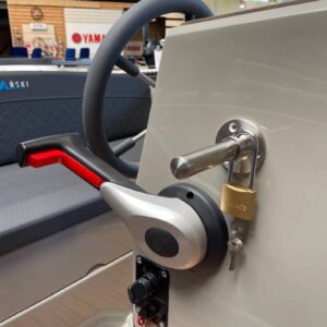 Bootbegrenzer zijmontage RVS inclusief slot — Per 5