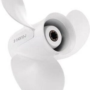 Yamaha aluminium J1 Propeller / schroef:  10 Pitch - Yamaha F8B, F9.9B, F9.9C, F15A, F15C, F20B, 9.9D, 15D, 9.9F, 15F