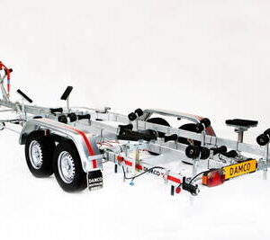 Damco DK-2001 kantelbare trailer