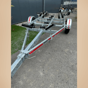 Damco DK-1801 Breed Boottrailer Geremd