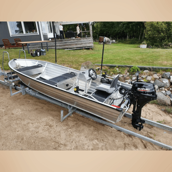 Kimple Adventure 440 - Aluminium Visboot (met of zonder console) - Afbeelding 3