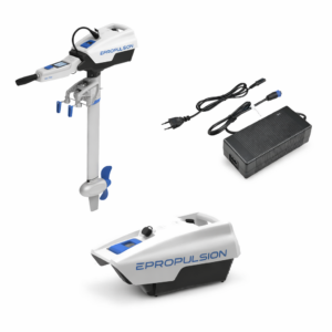 E-propulsion Spirit 1.0 elektrische buitenboordmotor met extra accu