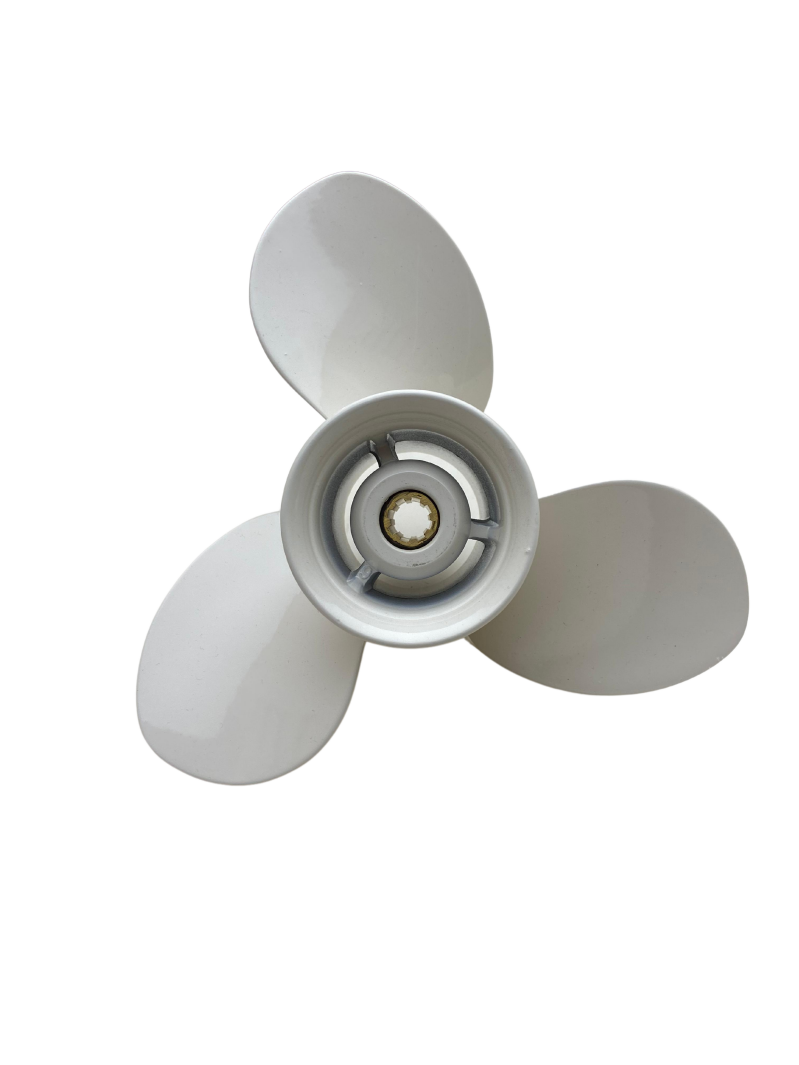 Yamaha aluminium J1 propeller / schroef: 11 Pitch (Funmaxx)- Yamaha F70A, F80B, F80B, F100A, F100D, F100F, F115A, F115B, 60F, 70B, 75A, 75C, PRO 75, 80A, 85A, 90A, 100A, 115A, 115B, 115C, 130A, 130B, 140A, 140B, 140C