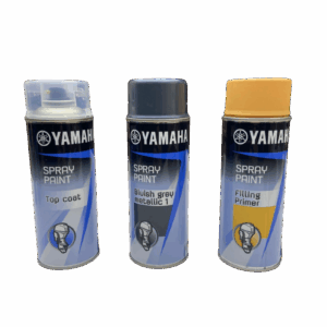 Yamaha spuitbus set Bluish metalic 1  voor buitenboordmotor