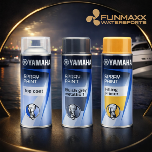 Yamaha – Bluish Grey Metallic 1 Spuitbus Set voor Buitenboordmotor