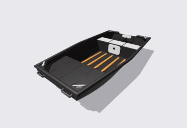 Black Work Boat - Black Jon 300 Basic HDPE platbodem
