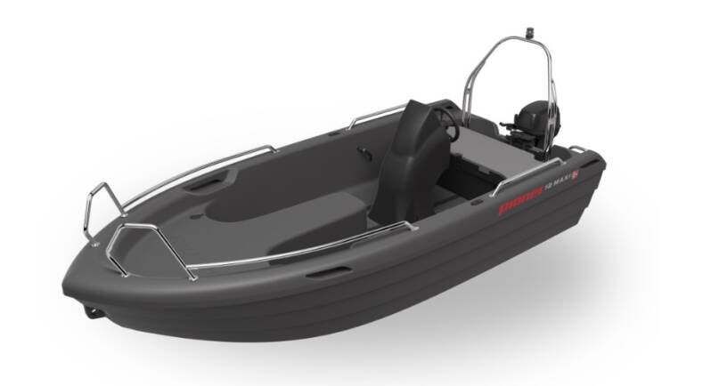 Pioner 12 Maxi Advanced Edition - polyethyleen / kunststof boot — Donker Grijs