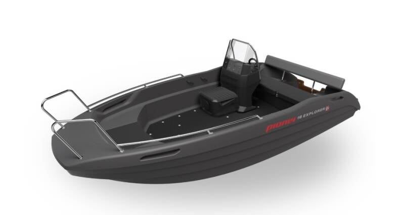Pioner 16 Explorer Special Edition (Narrow) - polyethyleen / kunststof boot — Wit