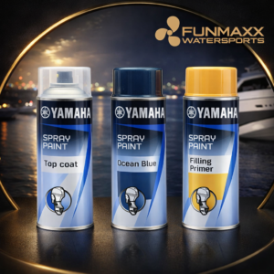 Yamaha spuitbus set Ocean Blue voor buitenboordmotor