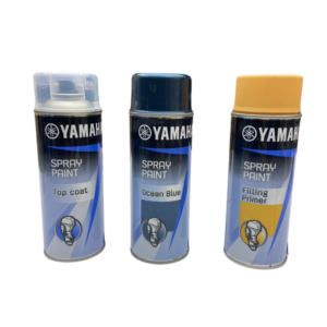 Yamaha spuitbus set Ocean Blue voor buitenboordmotor