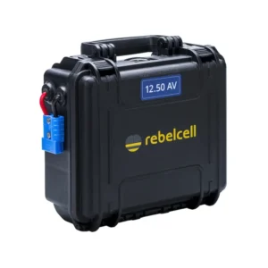 Rebelcell Outdoorbox 12.50 AV — Inclusief waterdichte lader