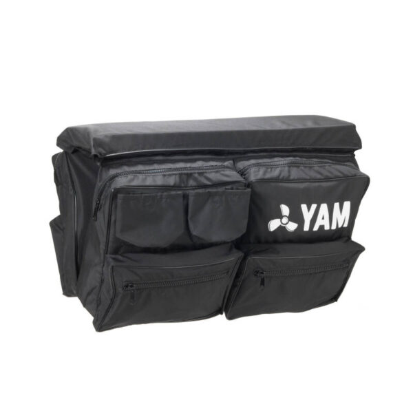 Yam opbergtas met kussen (Saddle bag) Origineel voor Yam rubberboot