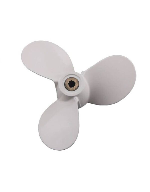 Yamaha aluminium BA Propeller / schroef:  9 Pitch - Yamaha F4A, F4B, F5A, F6C, 4A, 5C