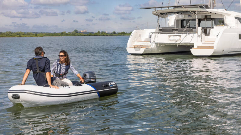 Yam 270 TAF opblaasbare rubberboot / rib