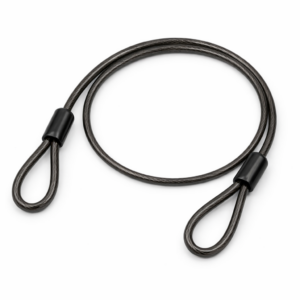 Staalkabel met Ogen – 1,5 meter – Ø 8 mm – Geplastificeerd