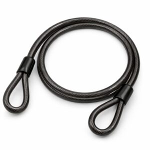 Staalkabel met Ogen – 1,2 meter – Ø 12 mm – Geplastificeerd