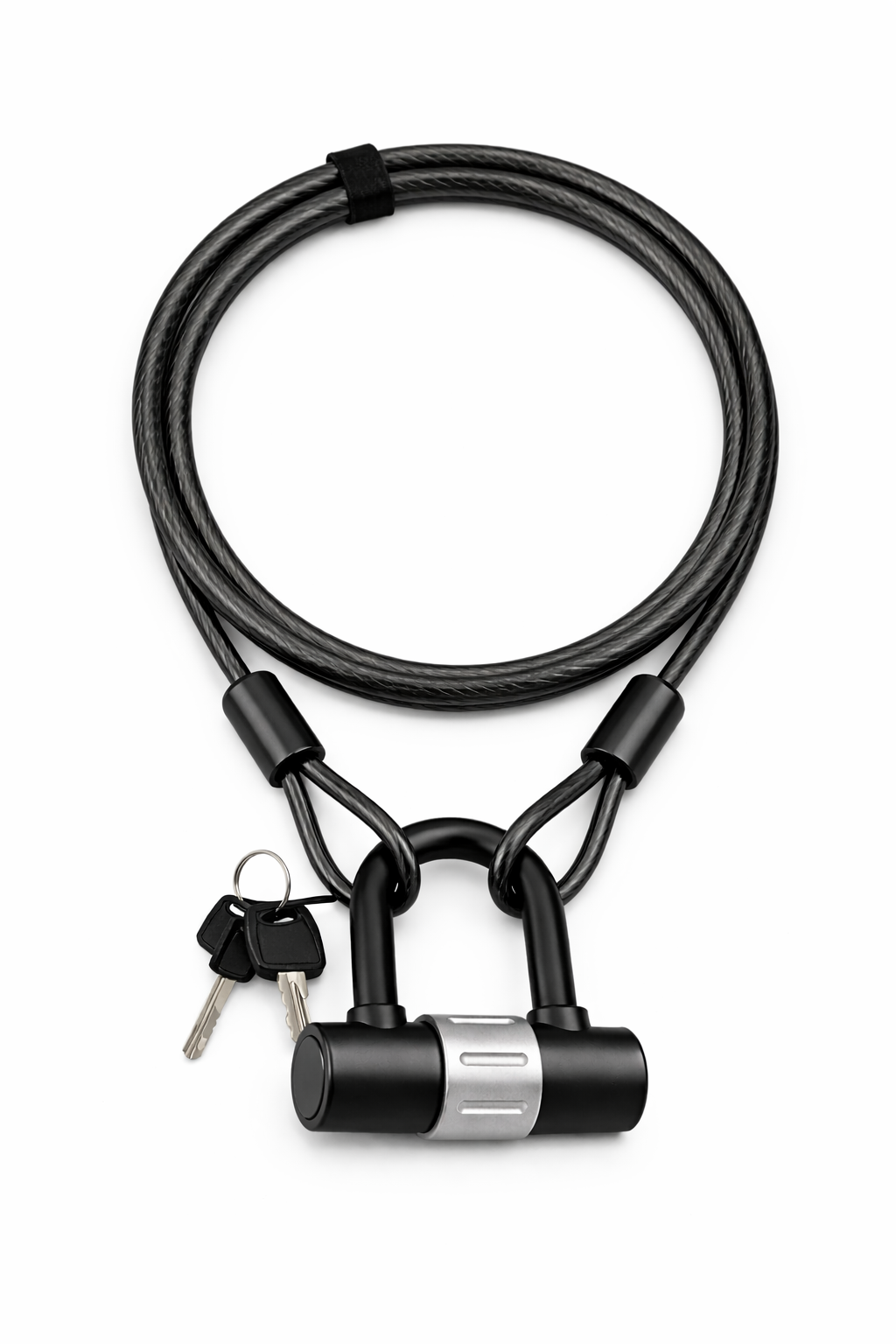 Staalkabel met Ogen – 1,2 meter – Ø 12 mm – Geplastificeerd