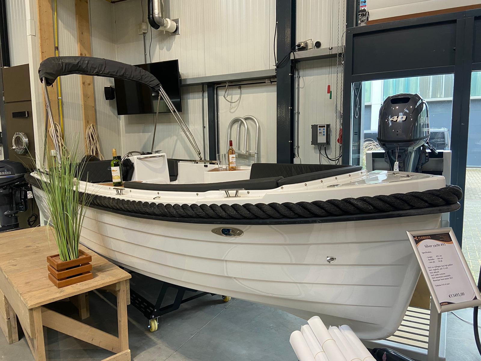 Silveryacht 495 | Tohatsu 9.8pk | Dekzeil | 2021