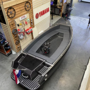 Qwest S580 Aluminium tender - Suzuki 20pk - Dekzeil