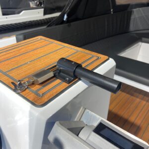 Bootbegrenzer topmontage zwart