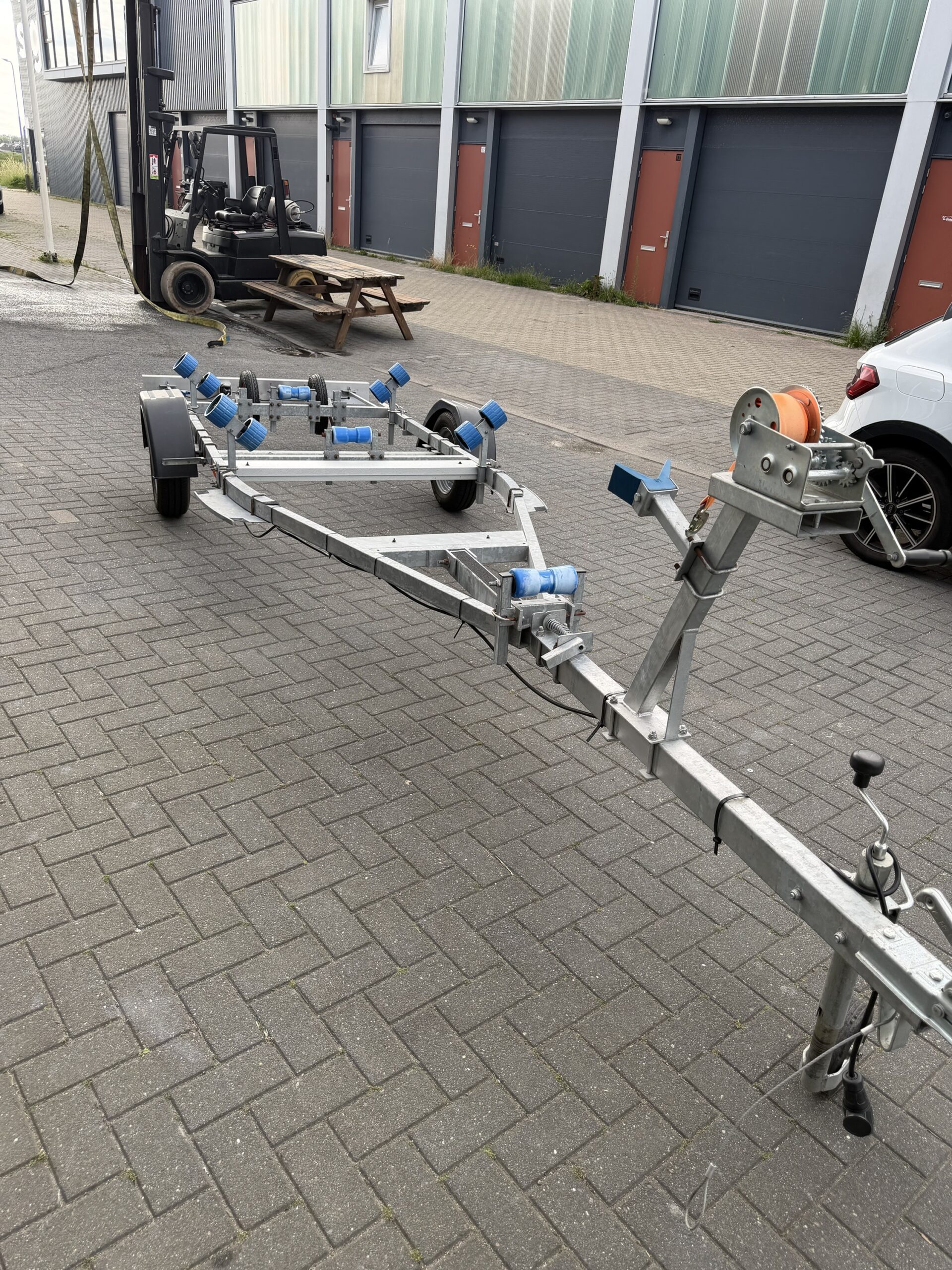 Sloepen trailer 750kg – 5,5 meter