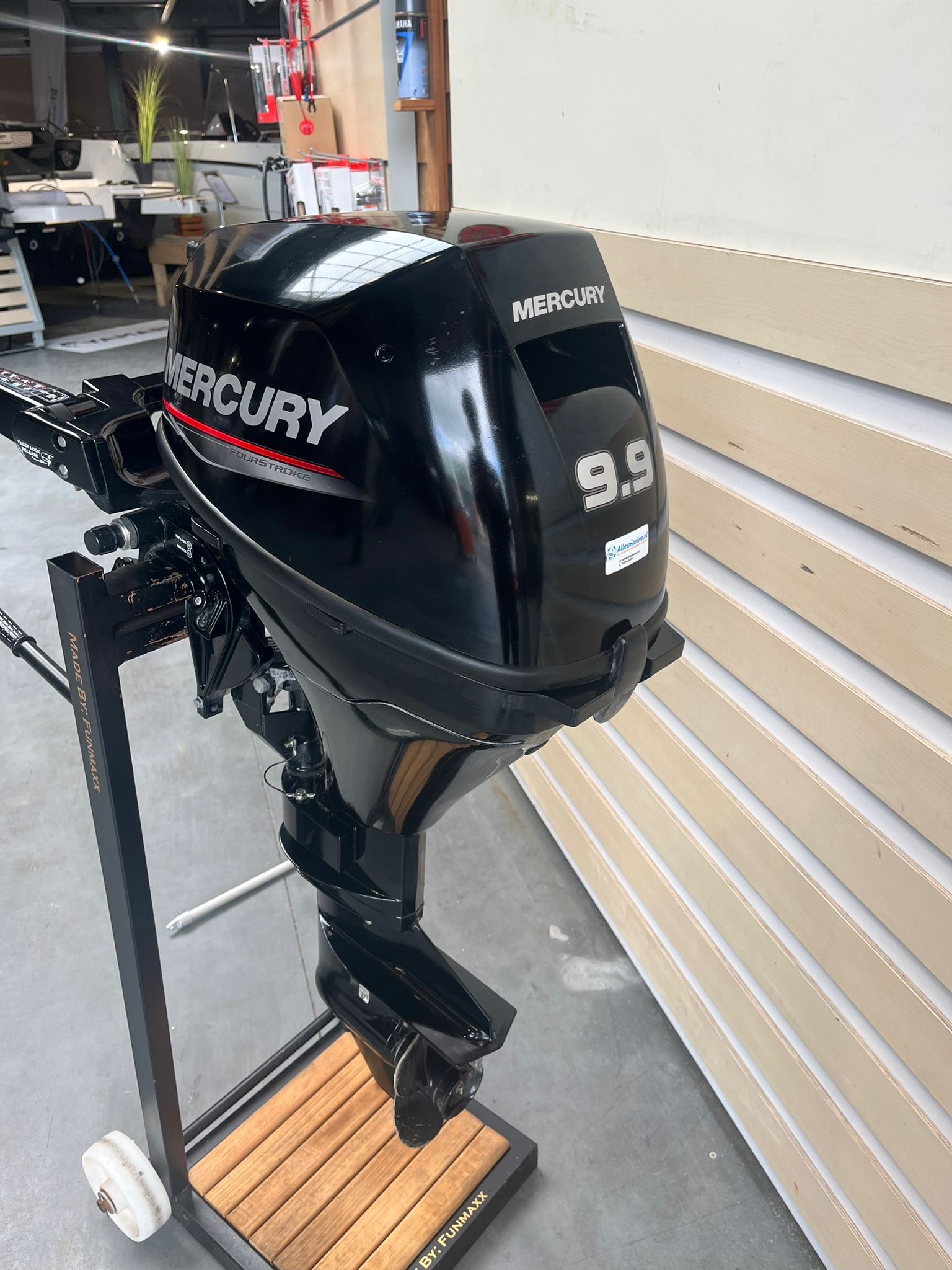 Mercury 9.9pk kortstaart - Knuppel bestuurd - Afbeelding 3